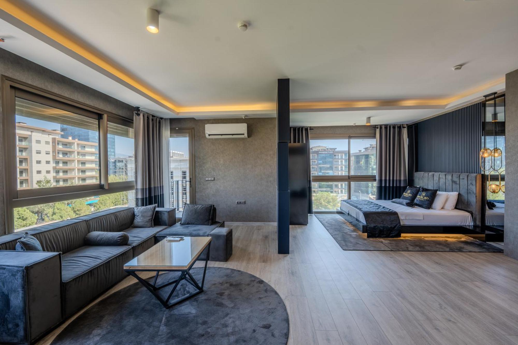 Marlen Hotel Bayrakli Esmirna Exterior foto